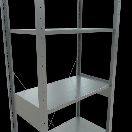 Immagine prodotto Schulte Lagertechnik MULTIplus150 sistema di scaffalatura di base senza bulloni con traversa