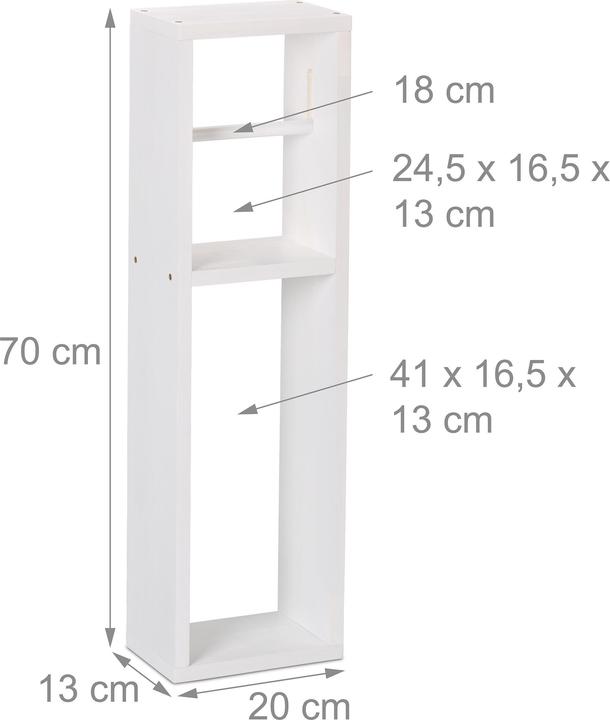 Produktbild Relaxdays Toilettenpapierhalter