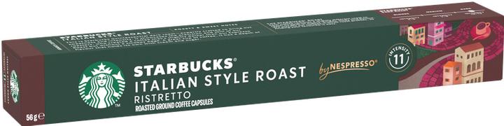 Actual product image Starbucks Italian Style Roast by Nespresso Dark Roasts (10 x Port.)
