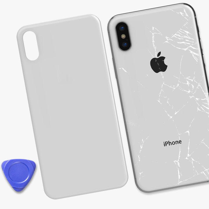 Produktbild Clappio Ersatzteil, Rückseite, Akkuabdeckung (iPhone X)