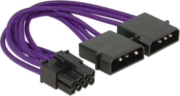 Immagine prodotto Delock Adattatore di alimentazione 2x Molex a 8Pin per scheda grafica, 15cm