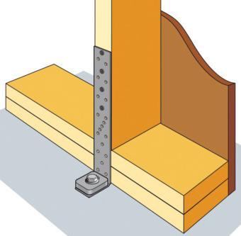 Image du produit Simpson Sst Raccord d'angle AH16050 160 x 50x40mm S.3 mm ETA 07/0285 (Connecteur coudé, 100 pcs)