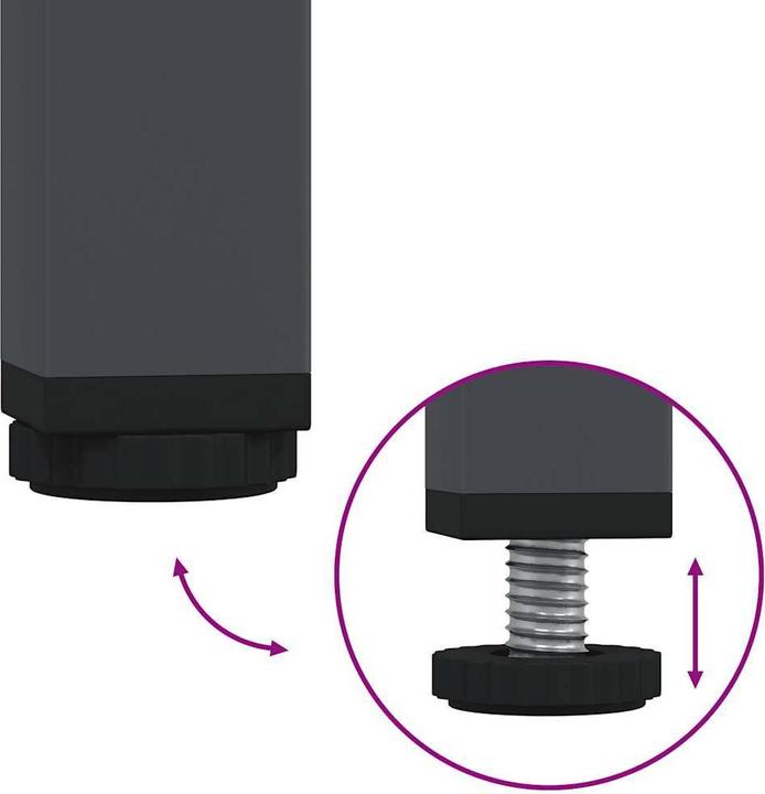 Produktbild vidaXL Loralee (202 x 39 x 43.5 cm)