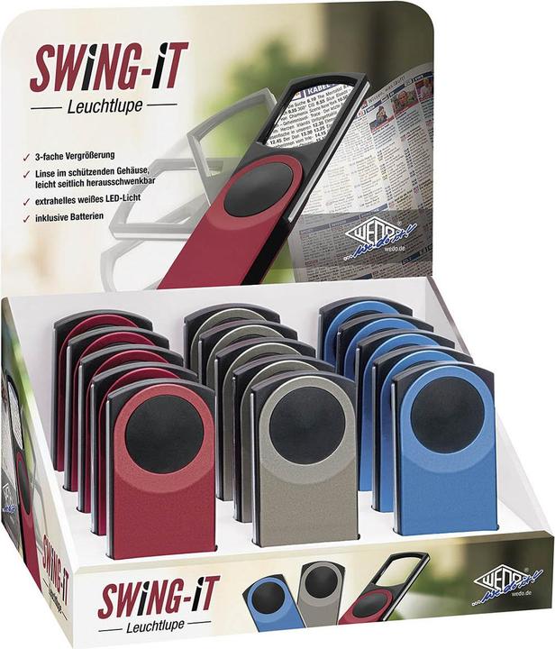 Produktbild Wedo Leuchtlupe Swing-It
