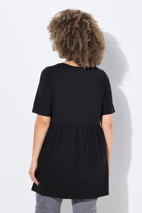 Produktbild Ulla Popken T-Shirt, A-Linie, elastische Naht, Rundhals, Halbarm (46, 48)
