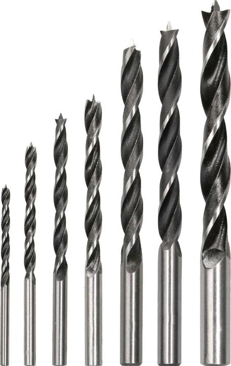 Produktbild Bosch Professional Zubehör PRO Wood Holzspiralbohrer-Set. 7-tlg. (8 mm, 10 mm, 4 mm, 3 mm, 5 mm, 6 mm, 7 mm)