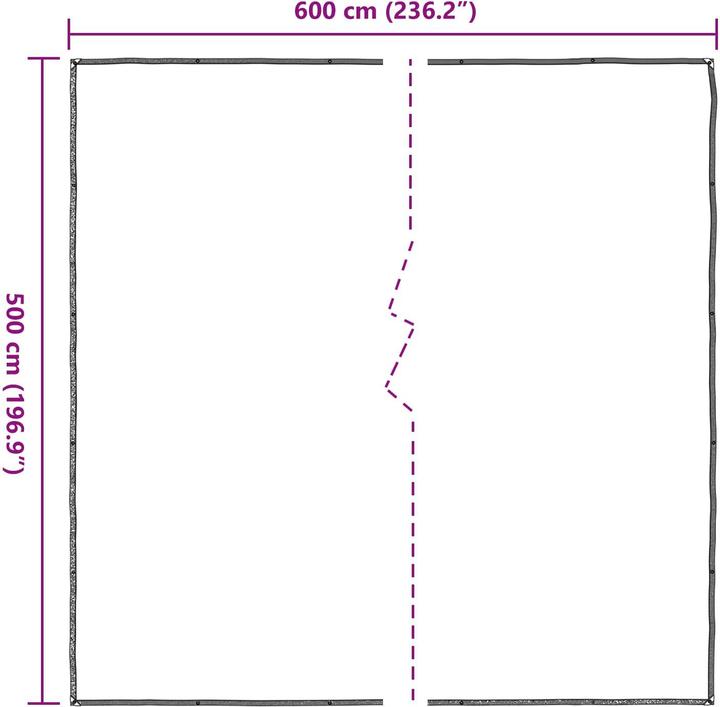 Produktbild vidaXL Outdoor-Planen (6 x 5 m)