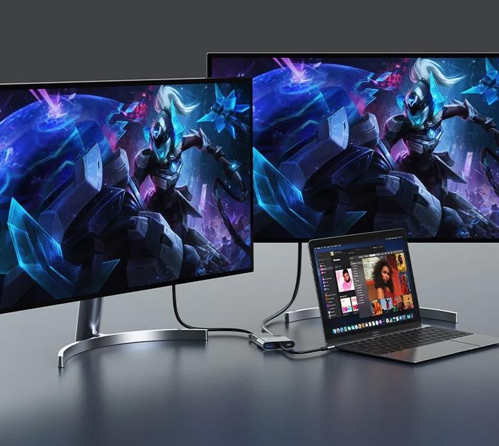 Produktbild Inca Adapter ITPC-06TX USB-C 4-in-1 (HDMI, USB 3.0, USB Typ-C, VGA)