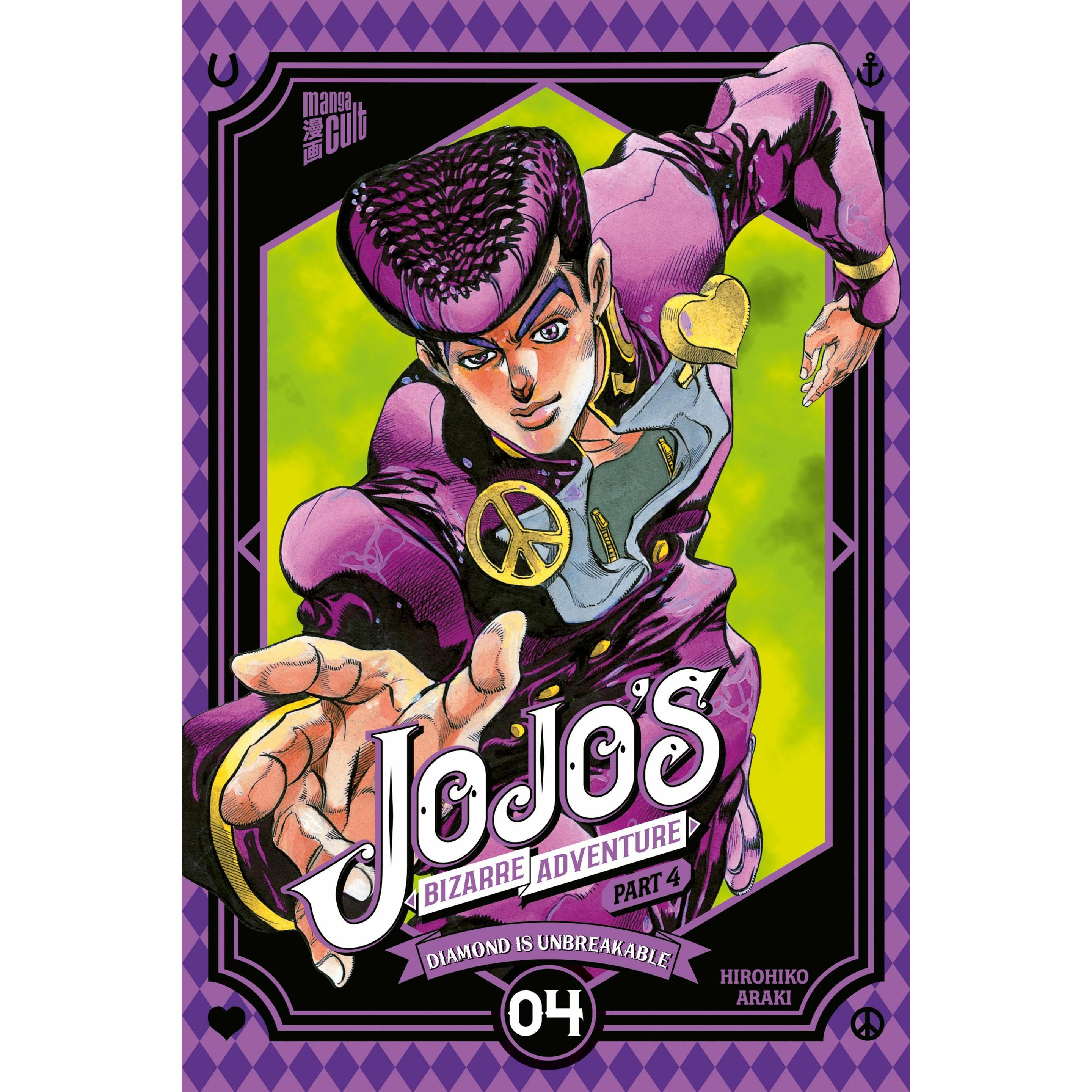 Thumbnail - JoJo's Bizarre Adventure - Part 4 Diamond is Unbreakable 04, Belletristik von Hirohiko Araki