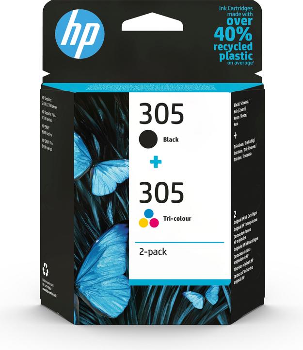 HP 305 (M, C, Y, BK)