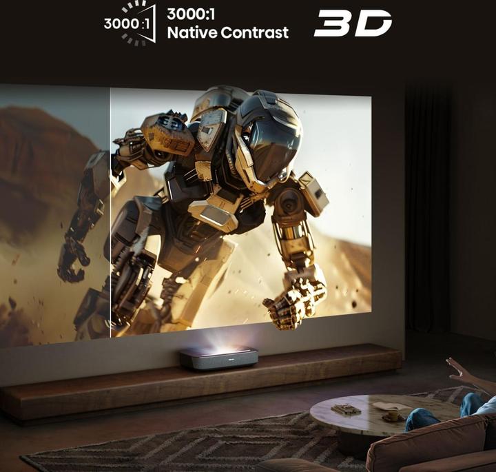 Produktbild Hisense Laser TV PL2 80"-150" (4K, 2700 lm, 0.22	:1)