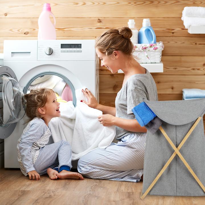 Image du produit Relaxdays Panier à linge (58 l)
