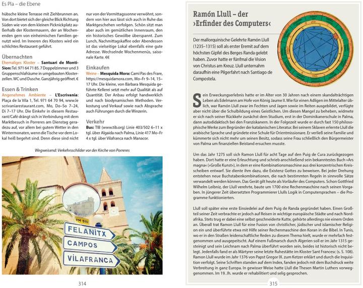 Produktbild Reise-Handbuch Reiseführer Mallorca (Deutsch, Oliver Breda, Susanne Lipps, 2023)
