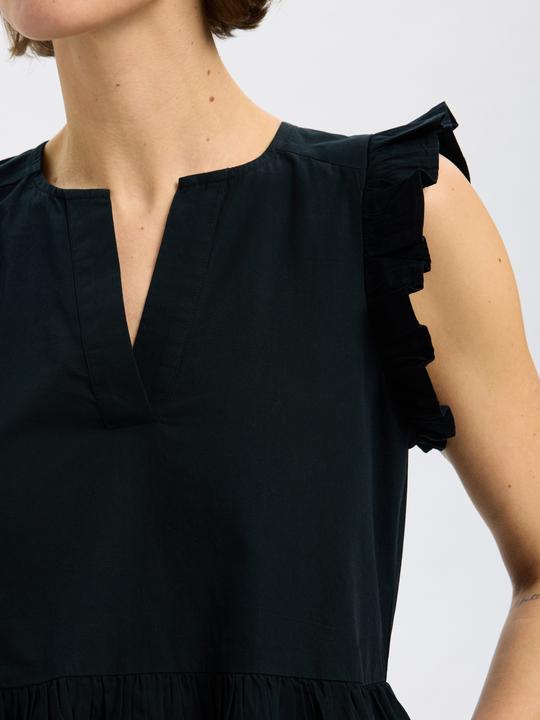 Actual product image Selected Baumwoll Maxikleid (42)