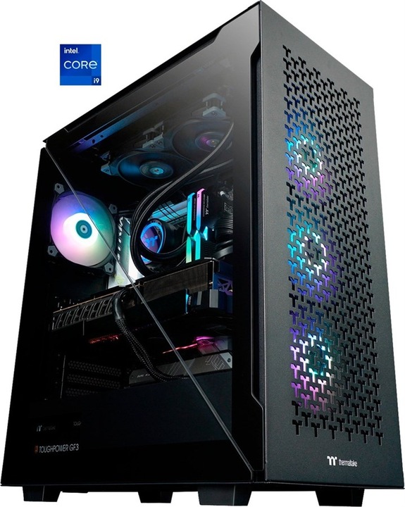 Produktbild Thermaltake Titan Black (Intel Core i9-13900KF, 32 GB, 2000 GB, GeForce RTX 4090)
