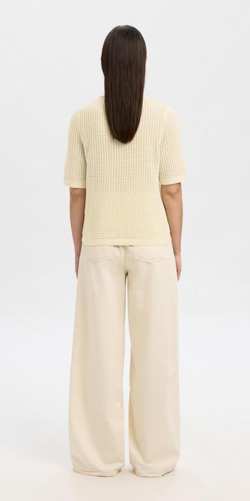 Immagine prodotto Selected Femme Baumwoll Polohemd aus Strick (L)