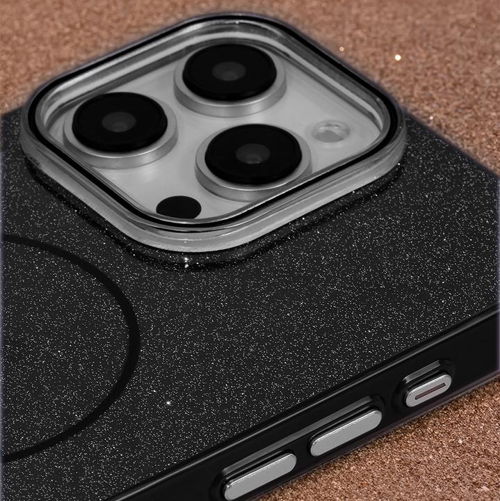 Image du produit OEM Glitter Thin Mag case for iPhone 11 black (Apple iPhone 11)