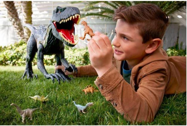 Actual product image Jurassic World Super Colossal Indoraptor