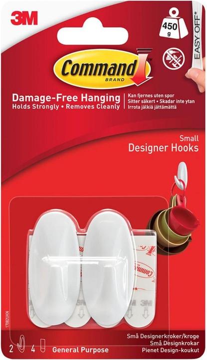 Produktbild 3M Command White DesignerHaken