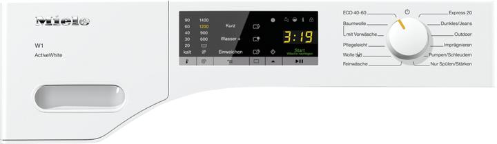 Produktbild Miele Waschmaschinen WWA028 WPS ActiveWhite (7 kg, Rechts)