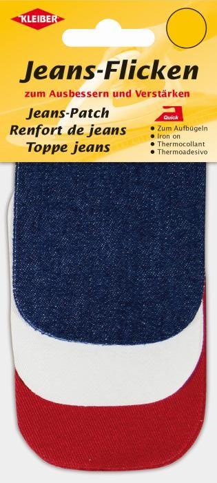 Produktbild Kleiber Jeans-Flecken Mini, Sortierung 3, 90 x 70 mm, farbig