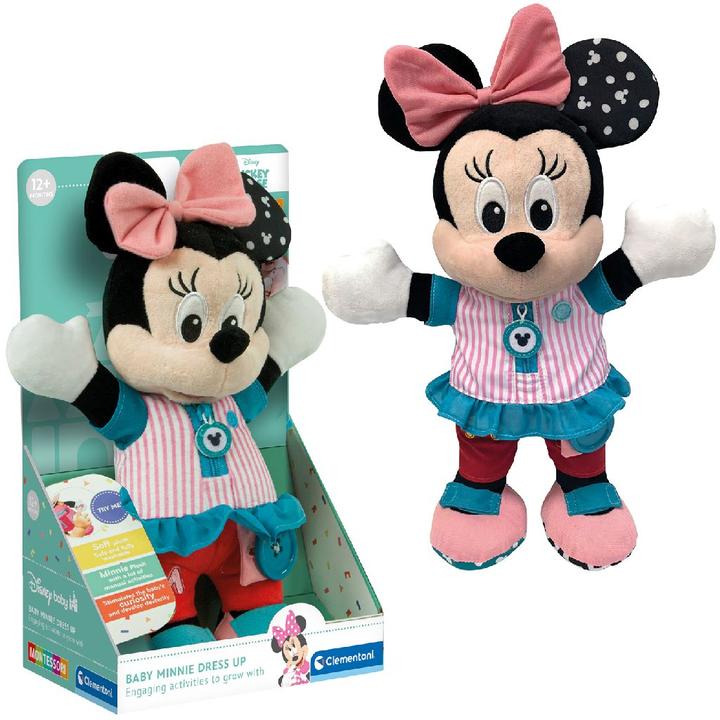 Actual product image Clementoni Clemen Baby Minnie - dress me up 17860 (10 cm)