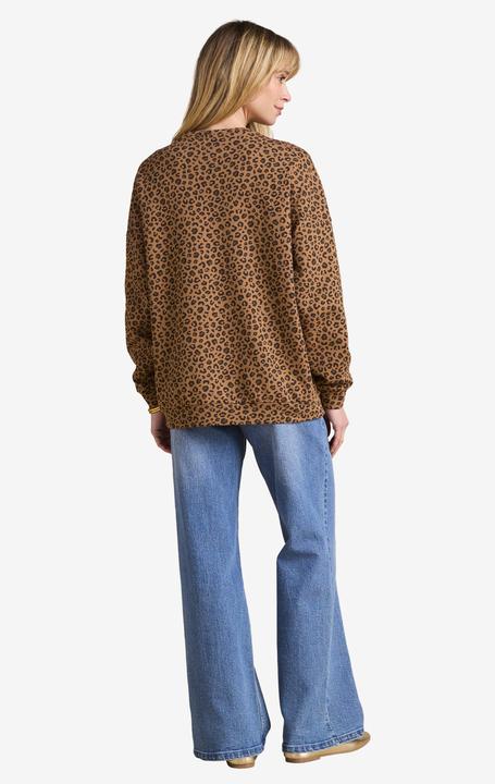 Produktbild Envie de Fraise Bio-Kollektion: Damen Sweatshirt Mama & Tochter-Capsule LEOPARD (36, 38)