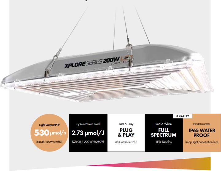 Immagine prodotto Dimlux Serie Xplore 200W CompactLine (LED, 240 V)