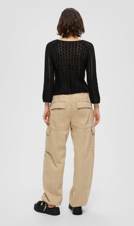 Actual product image S.Oliver Strickpullover Pullover aus Ajourstrick (XS)