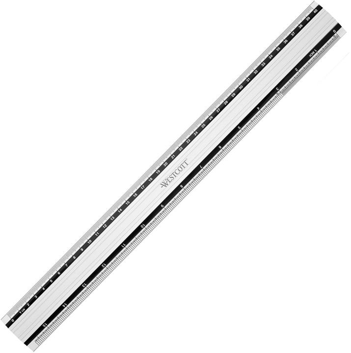 Productafbeelding Westcott Aluminium liniaal 40cm (40 cm)