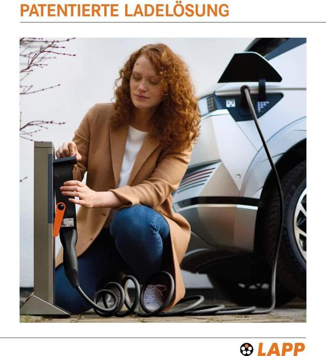 Actual product image Lapp Mobility EV-TYP2 Ladekabel HELIX 1-phasig (Type 2, 7.40 kW, 32 A, 5 m)