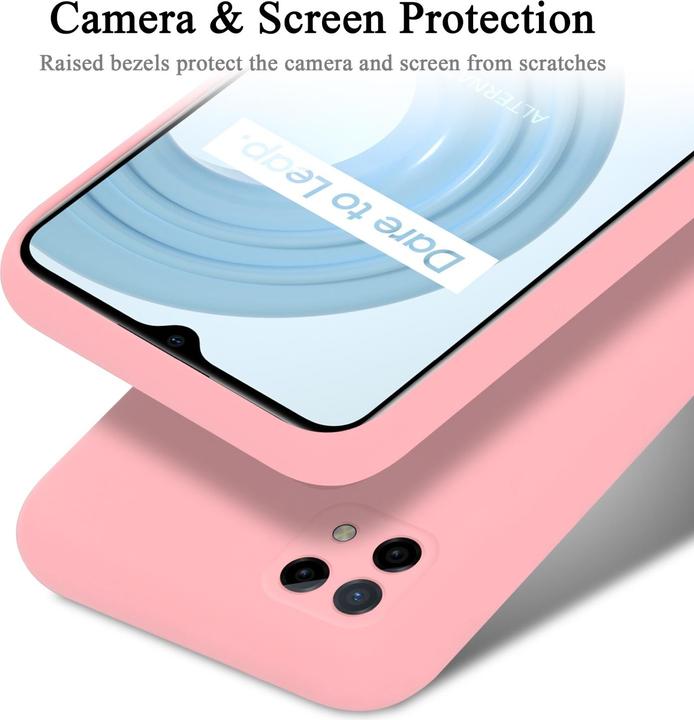 Image du produit Cadorabo Housse TPU Liquid Silicone pour Realme C21 (Nokia C21)