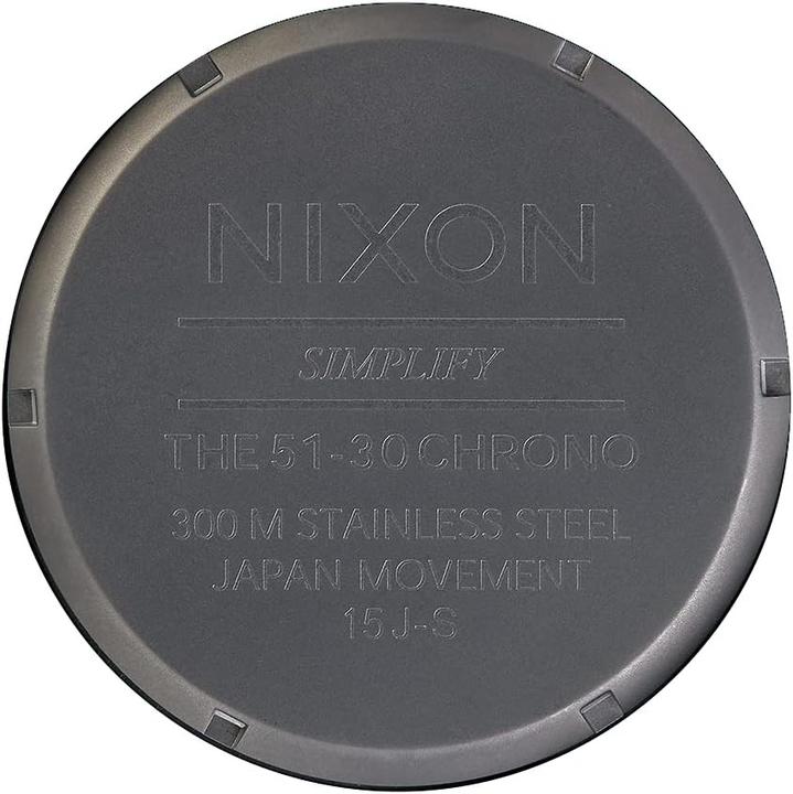 Actual product image Nixon Oversized Chronograph Watch with 300 Meter Water Resistance (Chronograph, 51 mm)