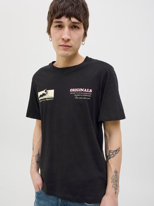 Actual product image Jack & Jones Gedruckt Rundhalsausschnitt T-shirt T-shirt (XXL)