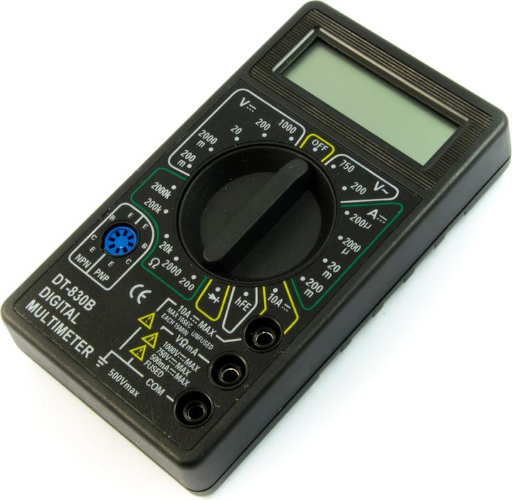 Produktbild Purecrea Messgerät Digital Multimeter DT-830B Schwarz