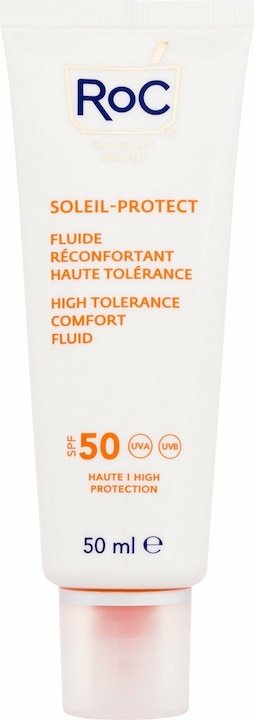 Roc Soleil-Protect High Tolerance Comfort Fluid (Sonnencreme Gesicht, SPF 50+, 50 ml)