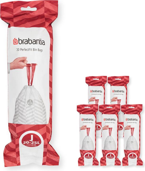 Productafbeelding Brabantia PerfectFit Tassen (120 x, 23 l)