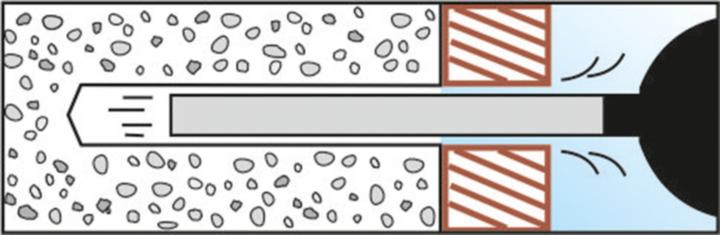 Image du produit Profix Vis à béton PBS-S (25 Vis par pièce)