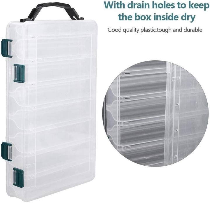 Produktbild Vifer Doppelseitige Köderbox mit 14 Slots (27 cm)