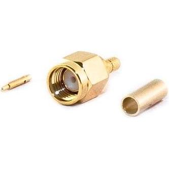 Varia SMA-Stecker für RG174 Kabel, Crimp Version, Elektronikkabel + Stecker