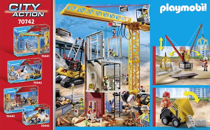 Produktbild Playmobil Baustelle mit Kipplaster (70742, Playmobil City Action)