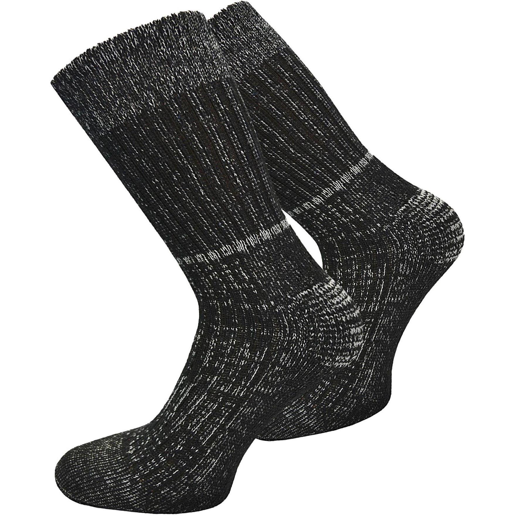 Thumbnail - Normani, Herren, Socken, 6 Paar Jeanssocken mit Frotteesohle, Schwarz, (6er Pack, 35 - 38)
