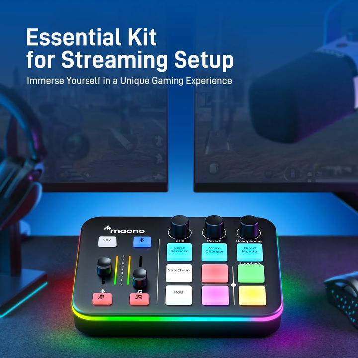 Produktbild Maono G1 NEO Gaming Audio Mixer (USB-C)