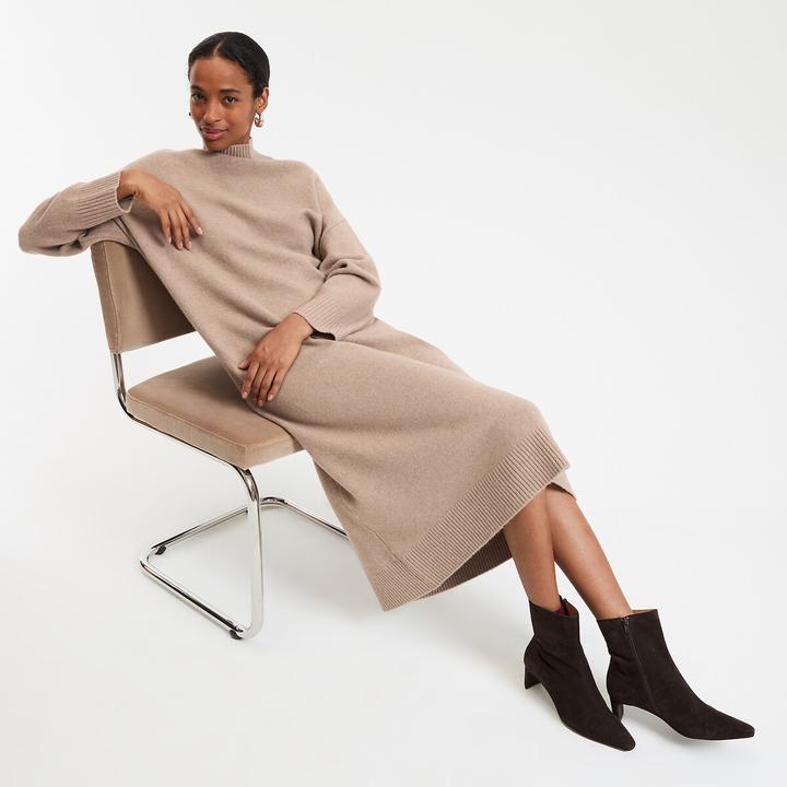 Immagine prodotto La Redoute Collections Strickkleid mit Stehkragen (S)