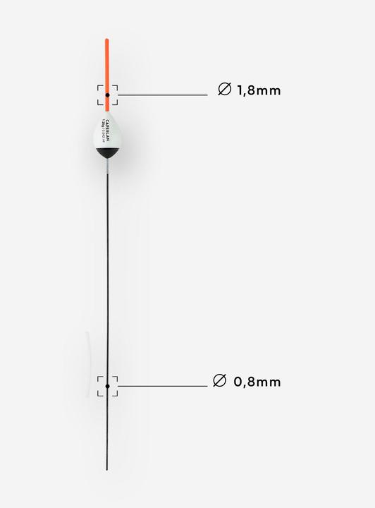 Image du produit Caperlan Flotteur Carpe 2 pcs.