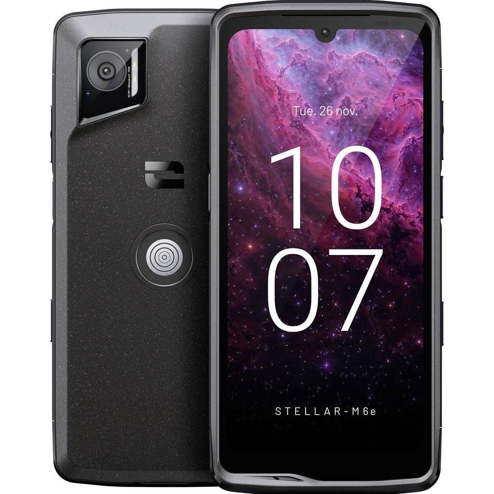 Crosscall STELLAR M6E 6.0IN 5G ANDROID 64GB 4GB (64 GB, Schwarz, 6.10", Dual SIM, 50 Mpx, 5G), Smartphone, Schwarz