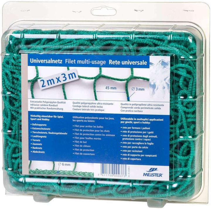 Meister Filet universel PPM 2x3m vert