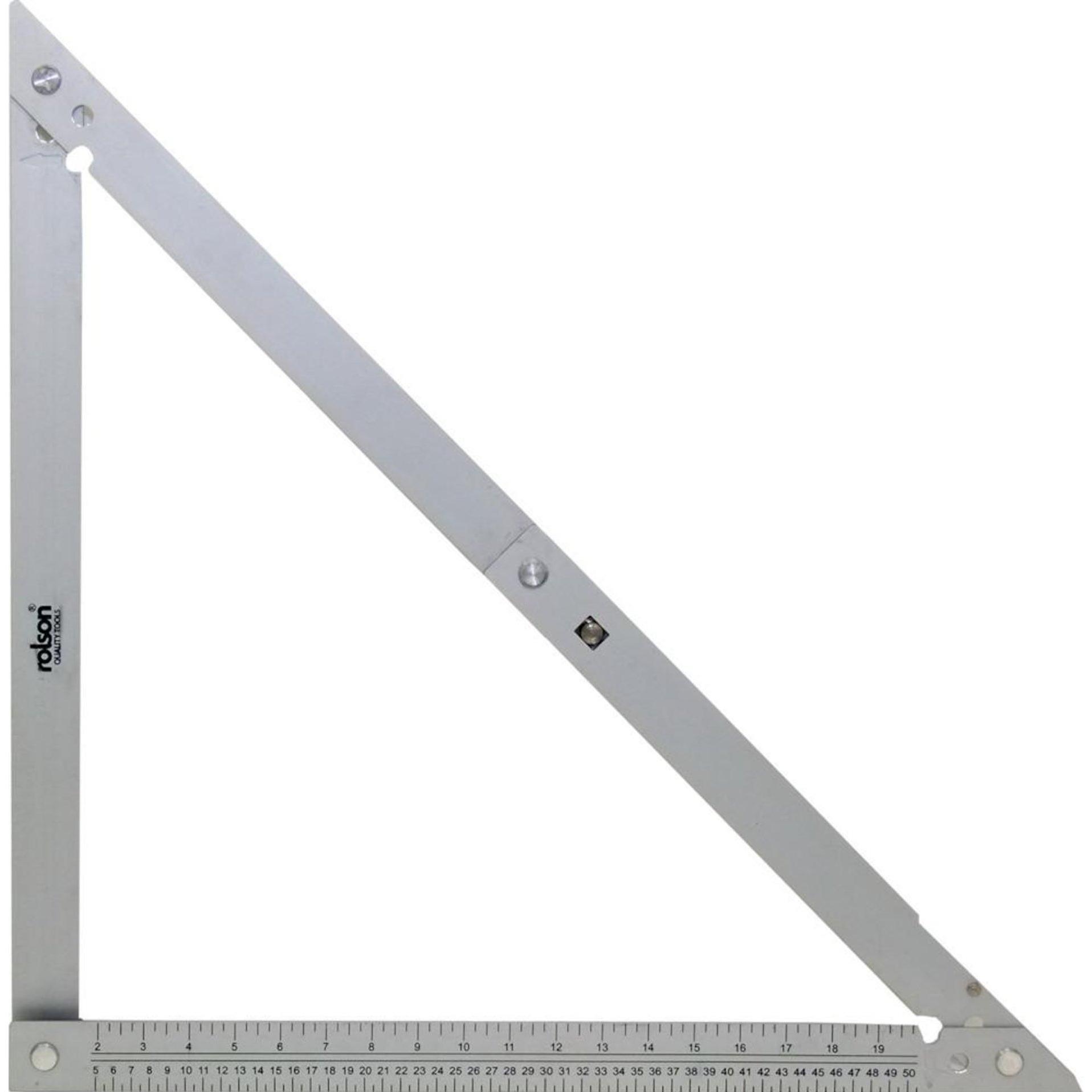 Probst Aluwinkel AW 60, 600 x 600 mm für exakten 90° Winkel, zusammenklappbar (204087)