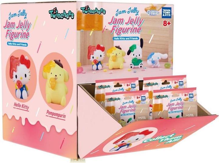 Actual product image Takara Tomy Sanrio Twinchees Minifiguren Hello Kitty & Friends Jam Jelly 5 cm Blind Pack Display (24)