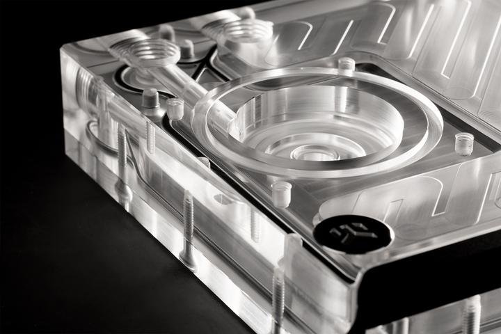 Actual product image EKWB EK-Quantum Kinetic3 FLT D5 PWM reservoir-pump combination - 92mm, D-RGB
